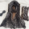 Best-selling autumn and winter Asian sun protection shawl, versatile, casual and warm silk scarf for women Application Scenario